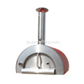 Deluxe Kayu Fired Pizza Oven Kanggo Outdoor